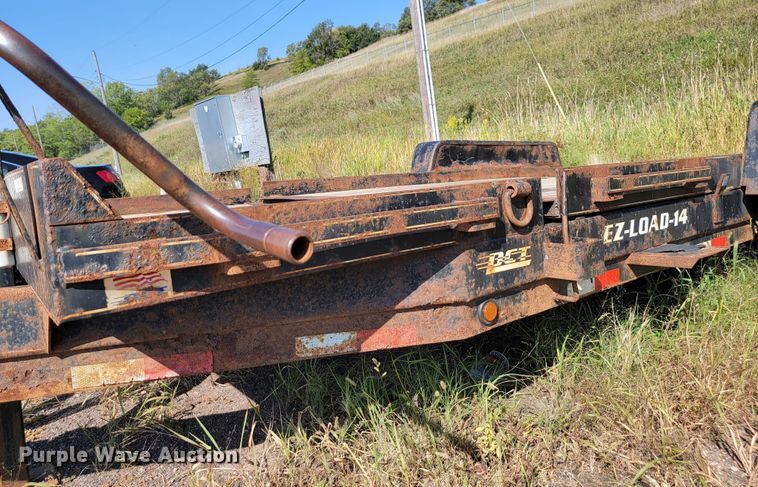 image for item JC9591 2016 DCT EZ-Load-14  tilt deck equipment trailer