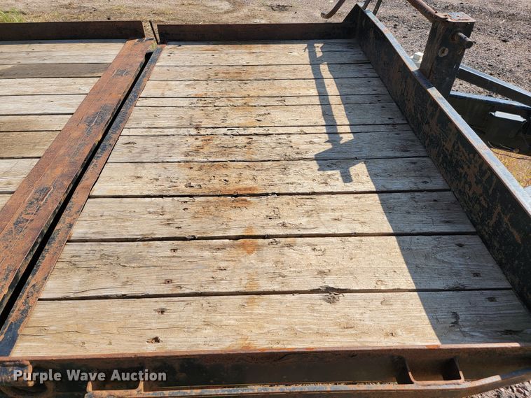 image for item JC9591 2016 DCT EZ-Load-14  tilt deck equipment trailer