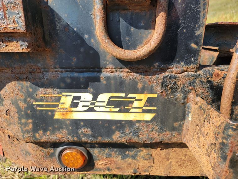 image for item JC9591 2016 DCT EZ-Load-14  tilt deck equipment trailer