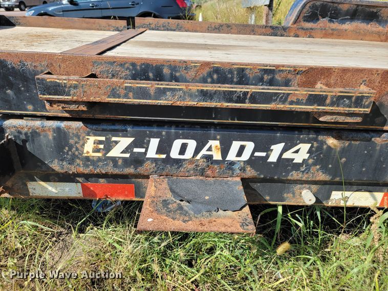 image for item JC9591 2016 DCT EZ-Load-14  tilt deck equipment trailer