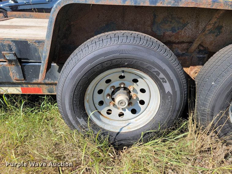 image for item JC9591 2016 DCT EZ-Load-14  tilt deck equipment trailer