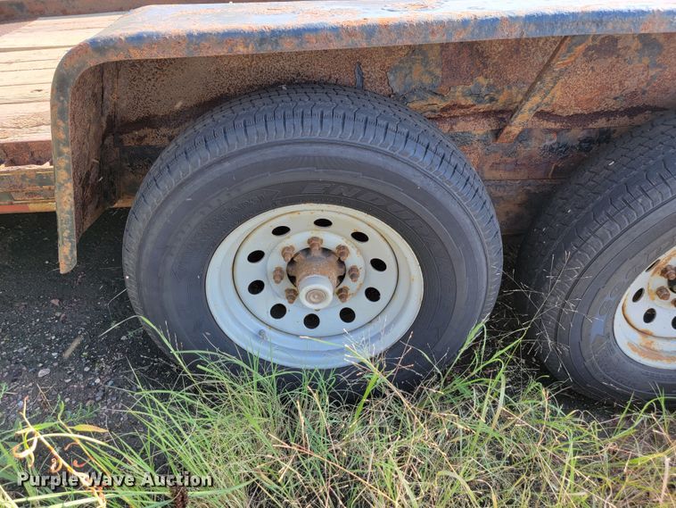 image for item JC9591 2016 DCT EZ-Load-14  tilt deck equipment trailer