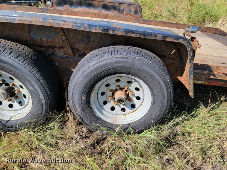 image for item JC9591 2016 DCT EZ-Load-14  tilt deck equipment trailer