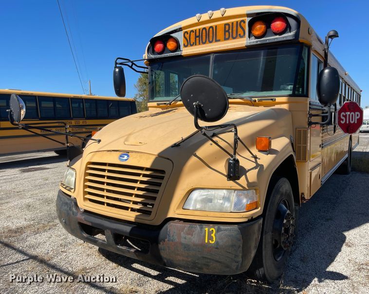 image for item JD9335 2008 Blue Bird  school bus