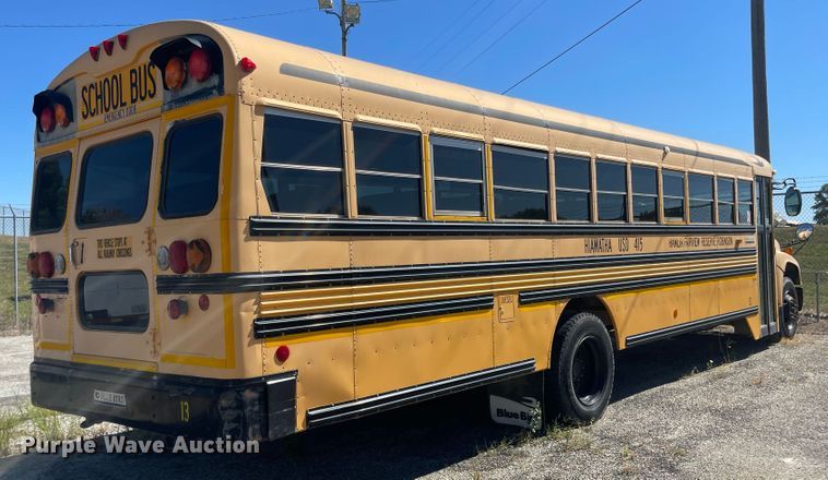 image for item JD9335 2008 Blue Bird  school bus