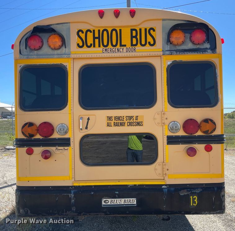 image for item JD9335 2008 Blue Bird  school bus