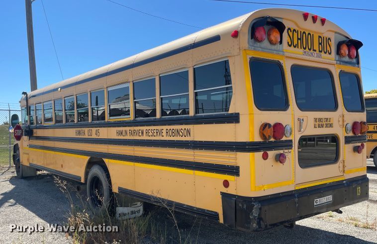 image for item JD9335 2008 Blue Bird  school bus