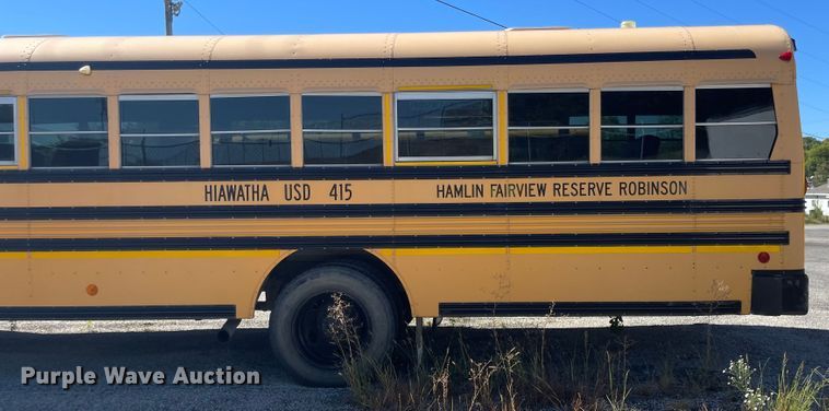 image for item JD9335 2008 Blue Bird  school bus