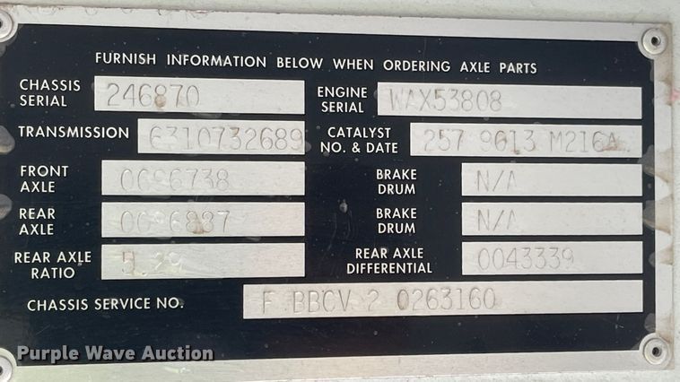 image for item JD9335 2008 Blue Bird  school bus