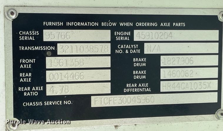 image for item JD9336 2000 Blue Bird  school bus