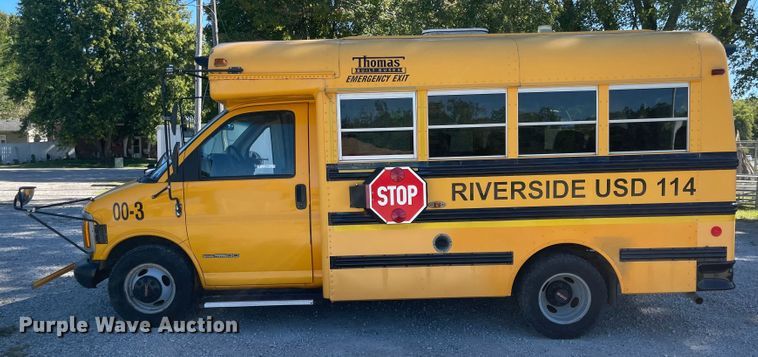 image for item JD9338 2001 Thomas  school bus