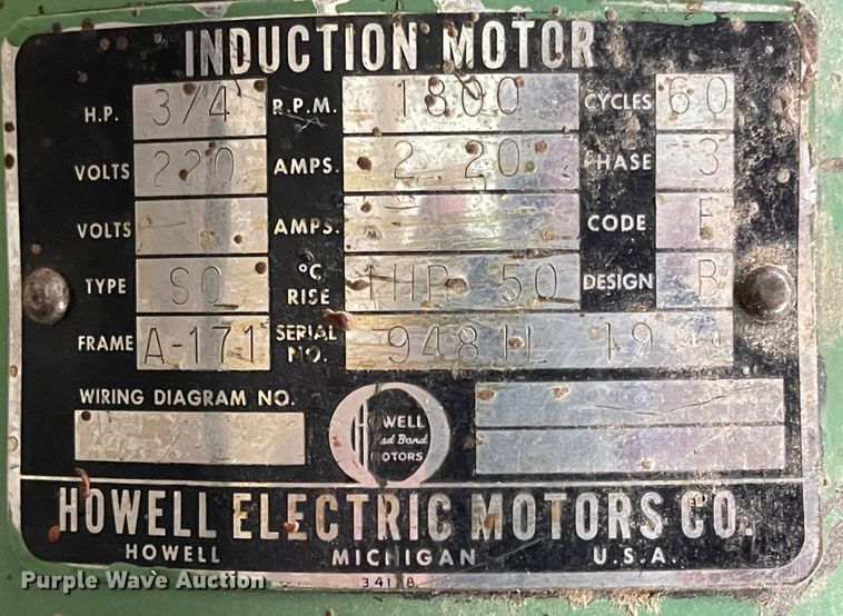 image for item JD9345 Oliver  lathe