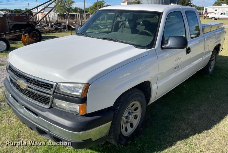 2006 Chevrolet Silverado 1500 Extended Cab Ls 5 3l V8 Automatic