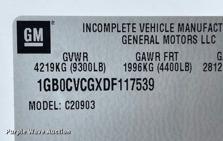 image for item JF9068 2013 Chevrolet Silverado 2500HD  utility bed pickup truck