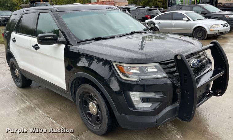 image for item JF9080 2017 Ford Explorer Police Interceptor  SUV