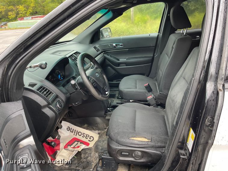 image for item JF9080 2017 Ford Explorer Police Interceptor  SUV