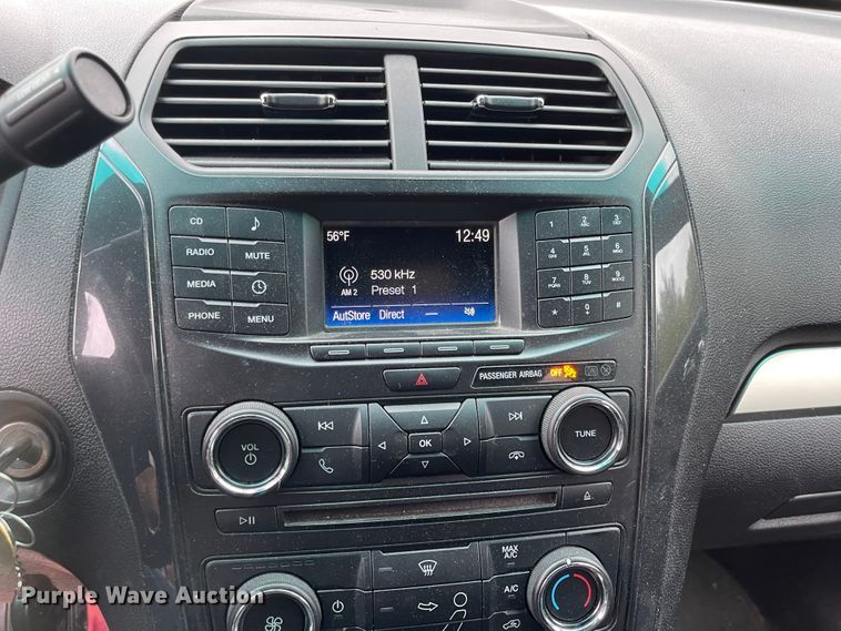 image for item JF9080 2017 Ford Explorer Police Interceptor  SUV