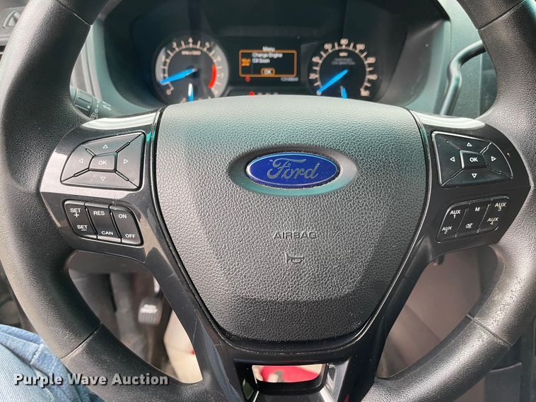 image for item JF9080 2017 Ford Explorer Police Interceptor  SUV