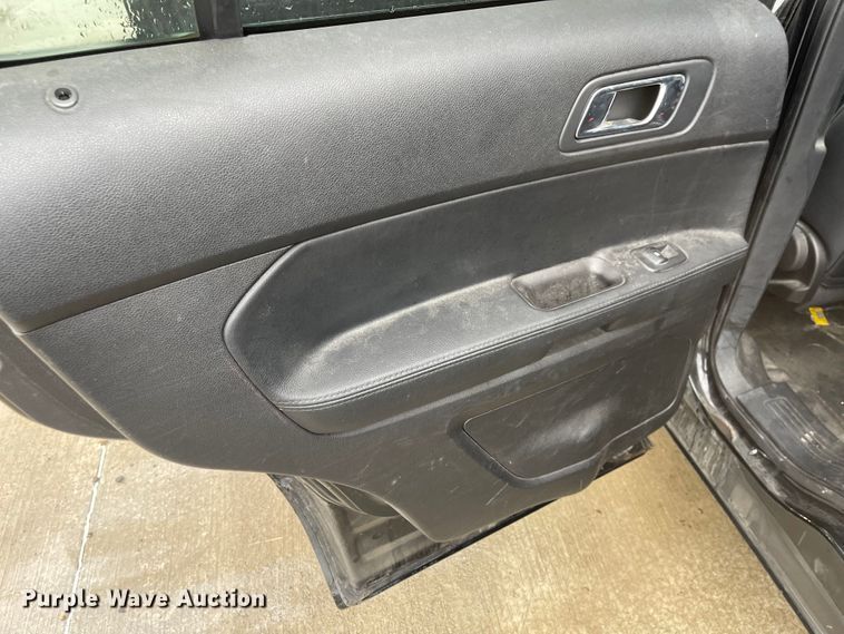 image for item JF9080 2017 Ford Explorer Police Interceptor  SUV