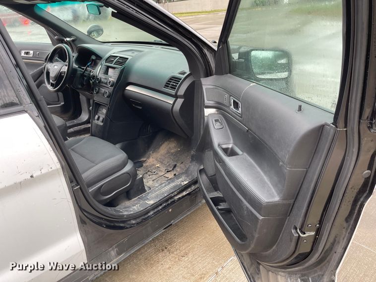 image for item JF9080 2017 Ford Explorer Police Interceptor  SUV