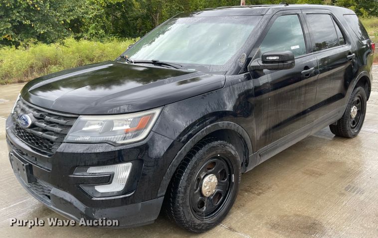 image for item JF9081 2016 Ford Explorer Police Interceptor  SUV