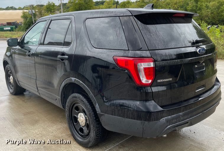 image for item JF9081 2016 Ford Explorer Police Interceptor  SUV
