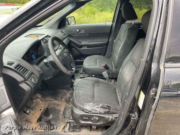 image for item JF9081 2016 Ford Explorer Police Interceptor  SUV