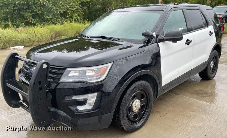 image for item JF9082 2017 Ford Explorer Police Interceptor  SUV