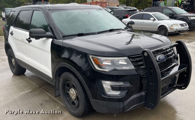image for item JF9082 2017 Ford Explorer Police Interceptor  SUV