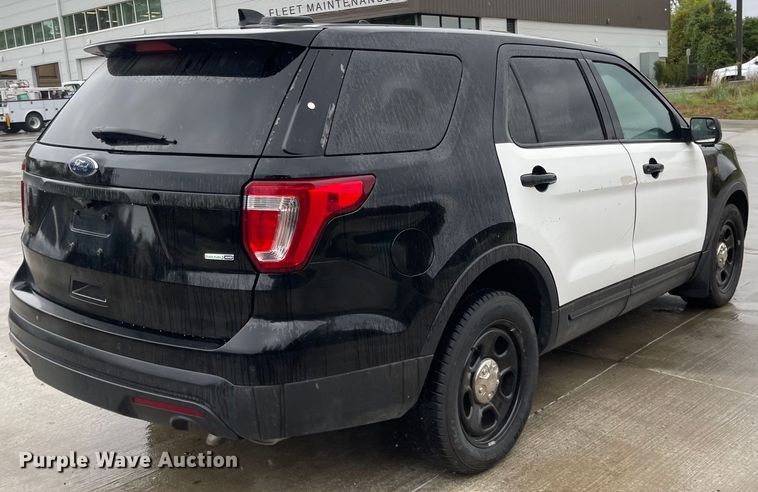 image for item JF9082 2017 Ford Explorer Police Interceptor  SUV