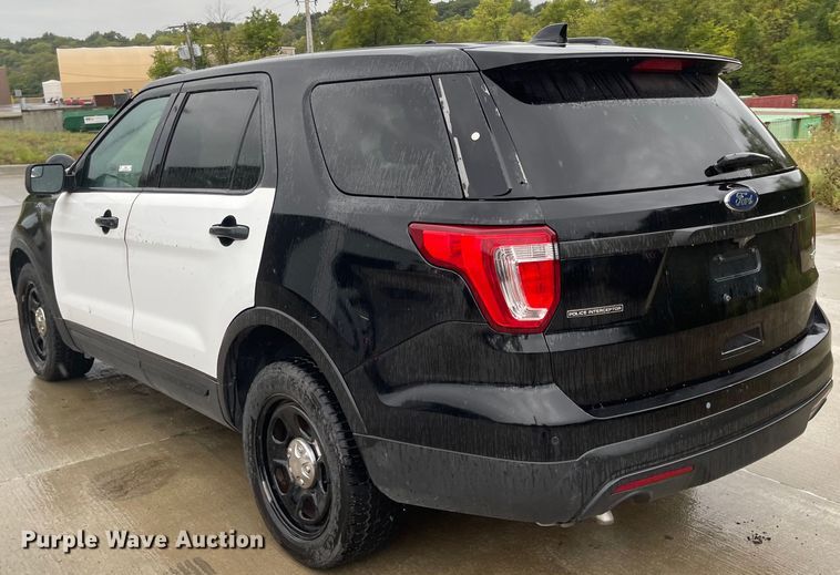 image for item JF9082 2017 Ford Explorer Police Interceptor  SUV