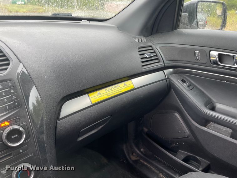 image for item JF9082 2017 Ford Explorer Police Interceptor  SUV