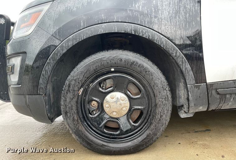 image for item JF9082 2017 Ford Explorer Police Interceptor  SUV