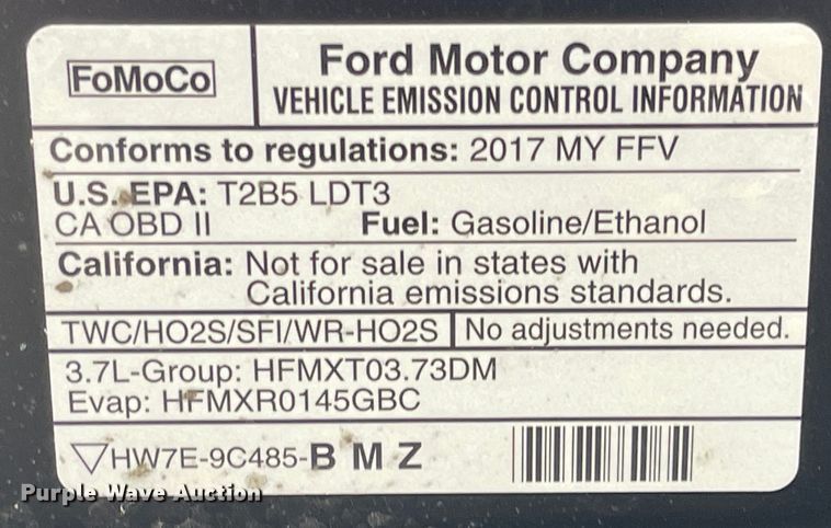 image for item JF9082 2017 Ford Explorer Police Interceptor  SUV