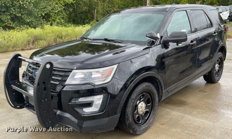 image for item JF9083 2017 Ford Explorer Police Interceptor  SUV