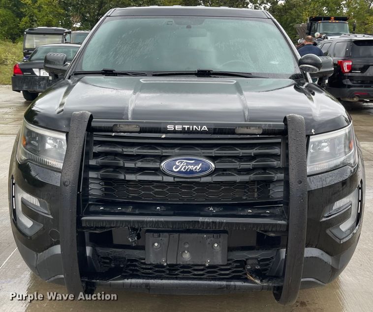 image for item JF9083 2017 Ford Explorer Police Interceptor  SUV