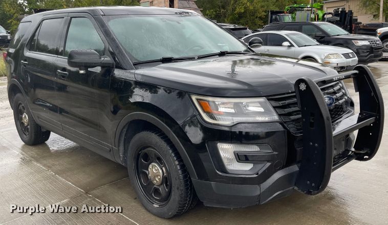 image for item JF9083 2017 Ford Explorer Police Interceptor  SUV