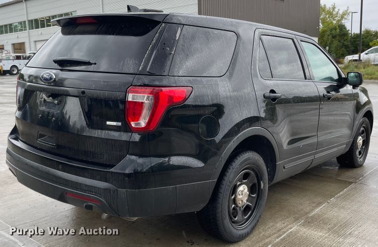 image for item JF9083 2017 Ford Explorer Police Interceptor  SUV