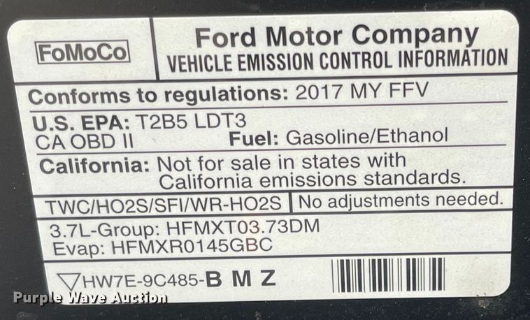 image for item JF9083 2017 Ford Explorer Police Interceptor  SUV