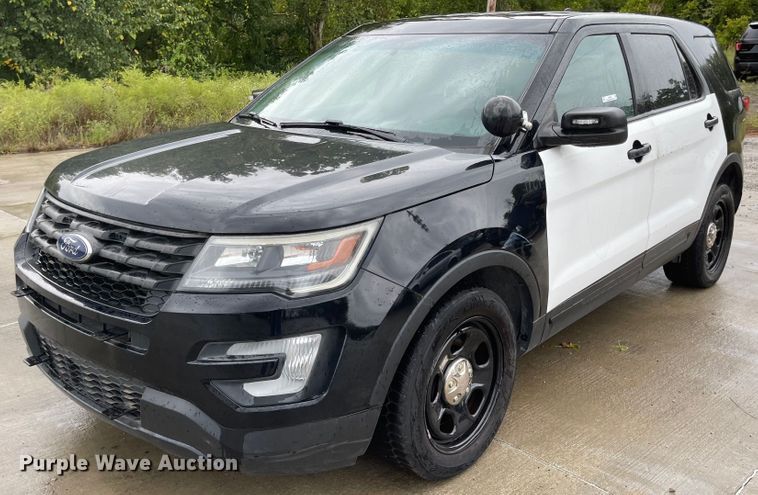image for item JF9084 2017 Ford Explorer Police Interceptor  SUV