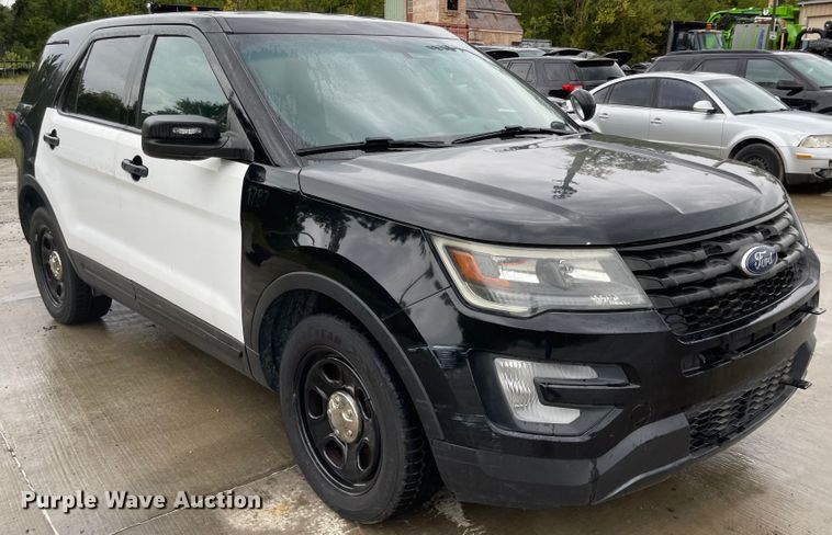 image for item JF9084 2017 Ford Explorer Police Interceptor  SUV