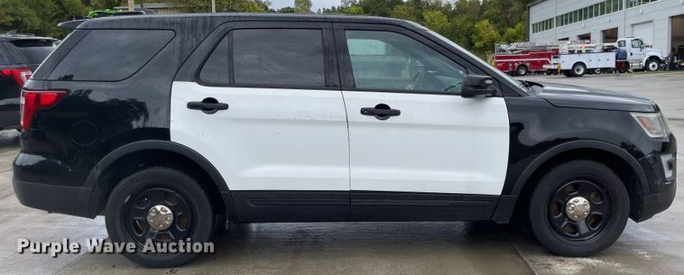 image for item JF9084 2017 Ford Explorer Police Interceptor  SUV