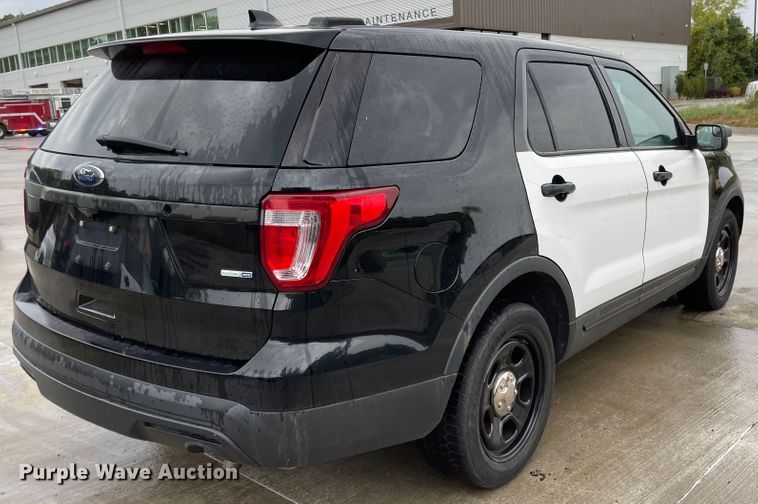 image for item JF9084 2017 Ford Explorer Police Interceptor  SUV