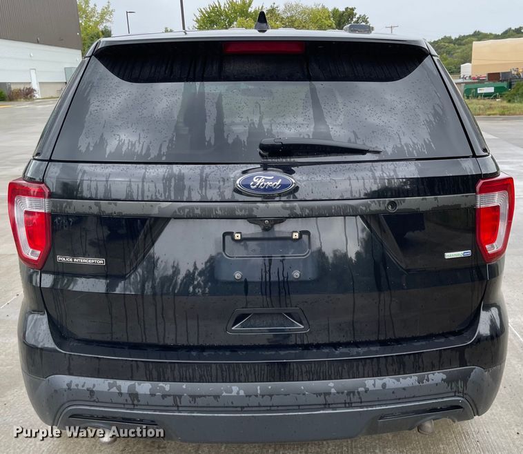 image for item JF9084 2017 Ford Explorer Police Interceptor  SUV