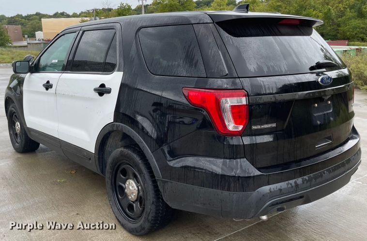image for item JF9084 2017 Ford Explorer Police Interceptor  SUV