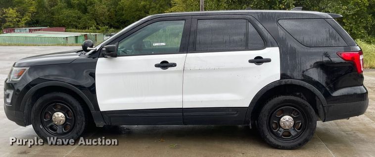 image for item JF9084 2017 Ford Explorer Police Interceptor  SUV