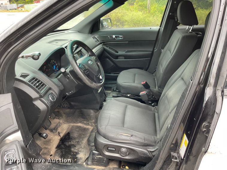 image for item JF9084 2017 Ford Explorer Police Interceptor  SUV