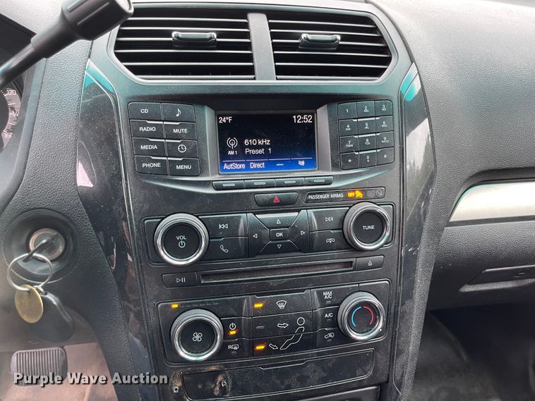 image for item JF9084 2017 Ford Explorer Police Interceptor  SUV