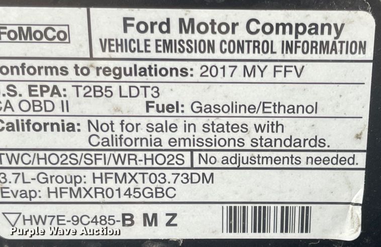 image for item JF9084 2017 Ford Explorer Police Interceptor  SUV