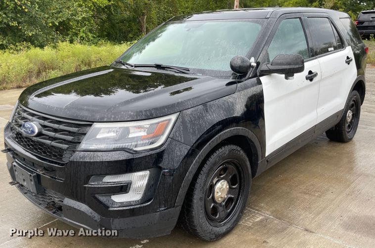 image for item JF9087 2017 Ford Explorer Police Interceptor  SUV